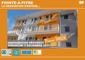 Livret Inauguration Pierre Tarer