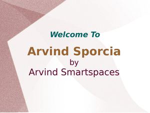 Luxury Apartments in Bangalore | Arvind Sporcia