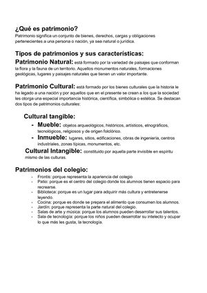 Patrimonio