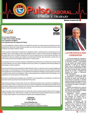 PULSO LABORAL - 11 DE ABRIL DE 2018