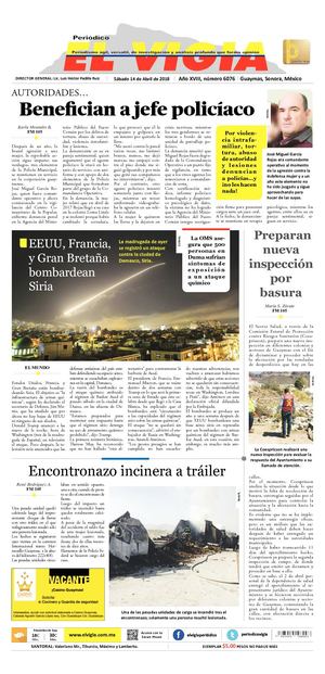 14 de abril del 2018