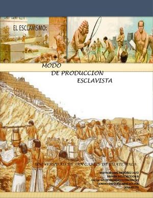 Modos De Produccion Esclavista Docx 75%
