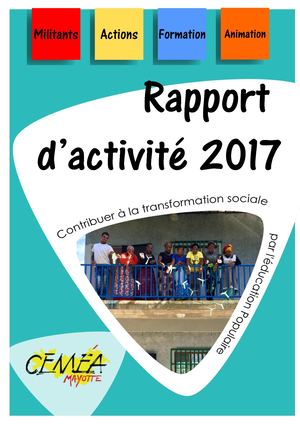 Rapport d'activité 2017 CEMEA Mayotte