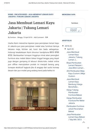 Jasa Membuat Lemari Kayu Jakarta Tukang Lemari Jakarta