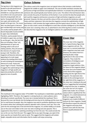 Magazine Analysis (2)
