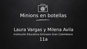 Minions En Botellas