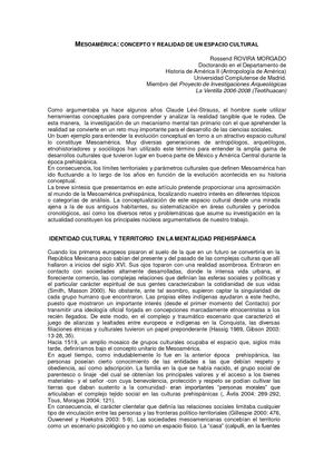Mesoamericana