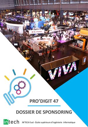Dossier de sponsoring - Pro'Digit 47