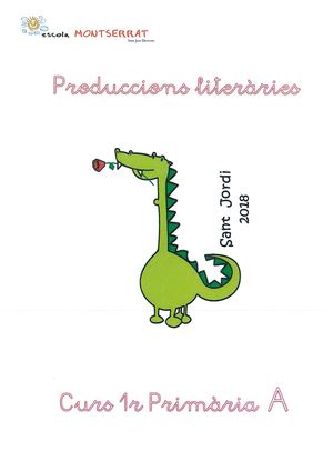 Produccions Literàries 1r A
