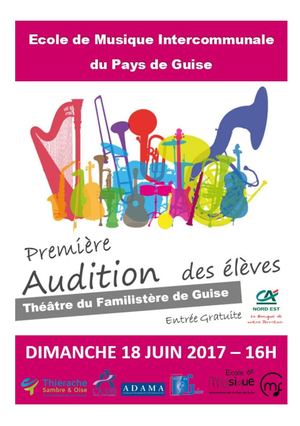 Programme Audition Juin 2017