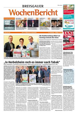 Breisgauer-Wochenbericht