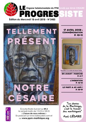 Le Progressiste du Mercredi 18 Avril 2018