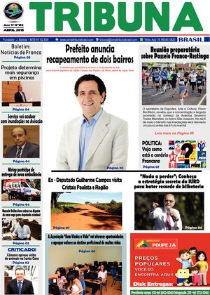 JORNAL TRIBUNA BRASIL MÊS DE ABRIL 2018