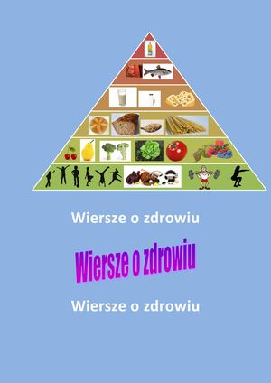 Wiersze O Zdrowiu