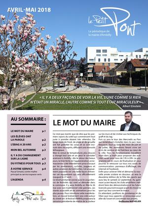 Le Petit Pont Avril-Mai 2018