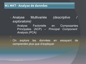 7 - M1 MKT - ACP Exploratoire
