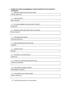 Funciones Del Lenguaje