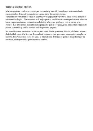 Todos somos putas