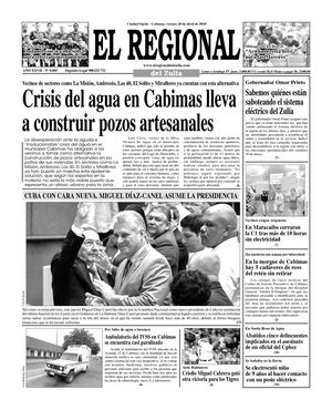 El Regional del Zulia 20-04-2018