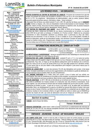 Bim 16 20 Avril 2018