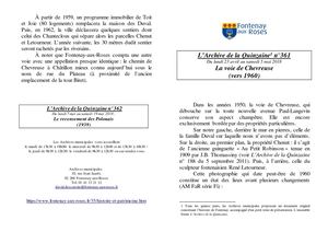 AMFAR A15 361 La voie de Chevreuse (vers 1960)