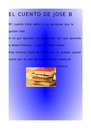 Cuento De Jose Bravo