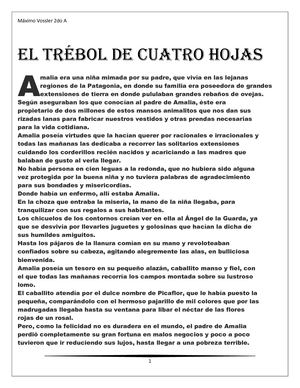 El Trébol De Cuatro Hojas 34