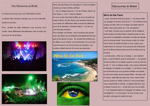 Brochure Brésil