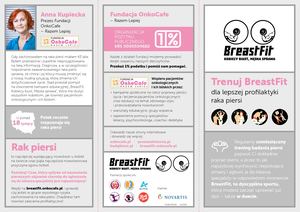 Ulotka Trenuj BreastFit