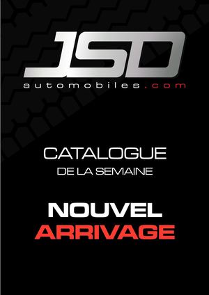Catalogue nouvel arrivage JSD Automobiles