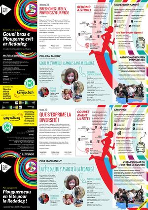 Programme officiel- Arrivée Redadeg 2018 - Mairie de Plouguerneau