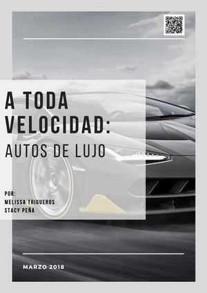 Revista Autos De Lujo
