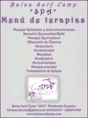 Menu Spa Espanol