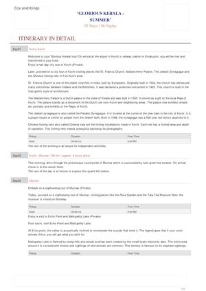 Kerala Tour Packages