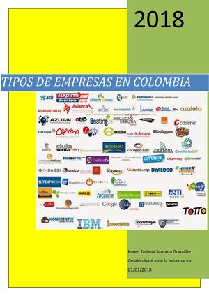 Tipos De Empresas En Colombia