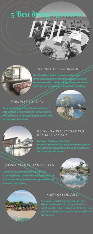 5 Best Diving Resorts in Fiji