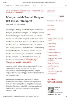 Memperindah Rumah Dengan Cat Tekstur Kamprot Jasa Cat Tekstur Terbaik