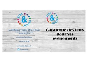 Ludothèque ÊTre Et Jouer Catalogue Grands Jeux