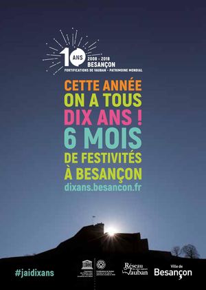 Programme 10 ans Fortification de Vauban - Patrimoine mondial