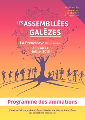 Assembllees Galezes -- Programme spectacles