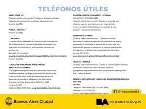 Teléfonos úTiles
