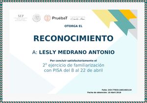 Constancia 2C0 770C0 2A01482110