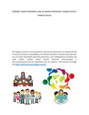 Trabajo Social