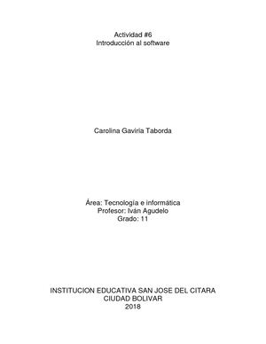 Software Actividad 6