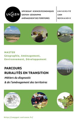 Master Gaed Ruralités En Transition Web 2018