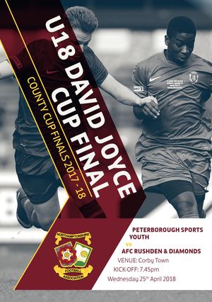 Northamptonshire U18 David Joyce Programme No7 V1