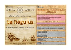 Livret Exposition Histoire d'un navire français: le Régulus