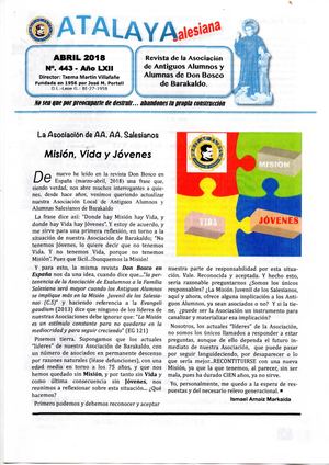 Atalaya Abril Nº 443 Año 2018