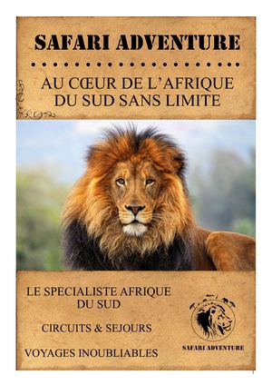Brochure Safari Adventure