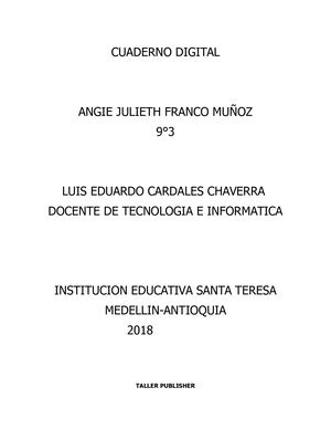 Cuaderno Digital
